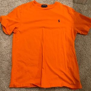 Polo Ralph Lauren orange t shirt